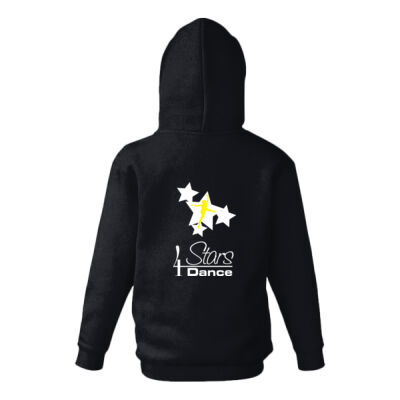 Kids yellow zip hoodie Thumbnail