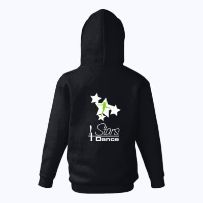 Kids green zip hoodie  Thumbnail