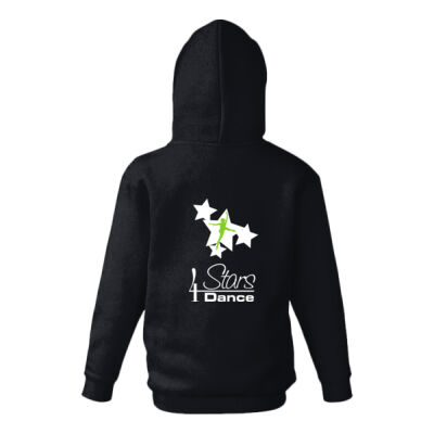Kids green zip hoodie  Thumbnail