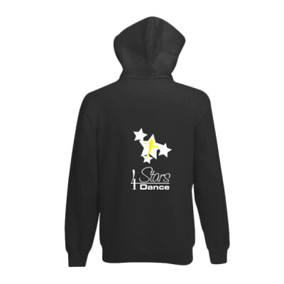 Adult yellow zip hoodie Thumbnail
