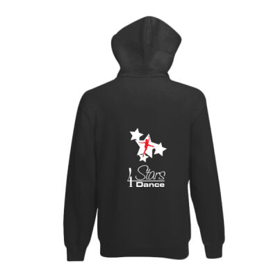 Adult red zip hoodie  Thumbnail